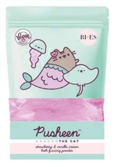 Bath Powder PUSHEEN Strawberry&Vanilla 250 g