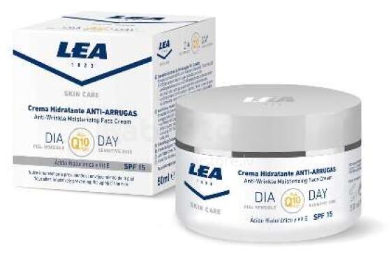 Dienas mitr.pretgrumbu krēms LEA SPF15. 50ml