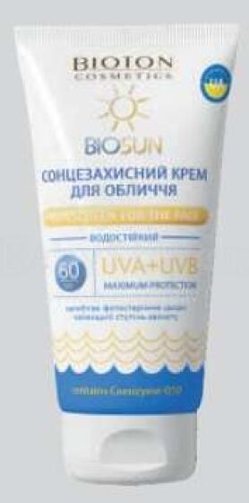 Солнцезащитный крем  лица SPF 60 50мл