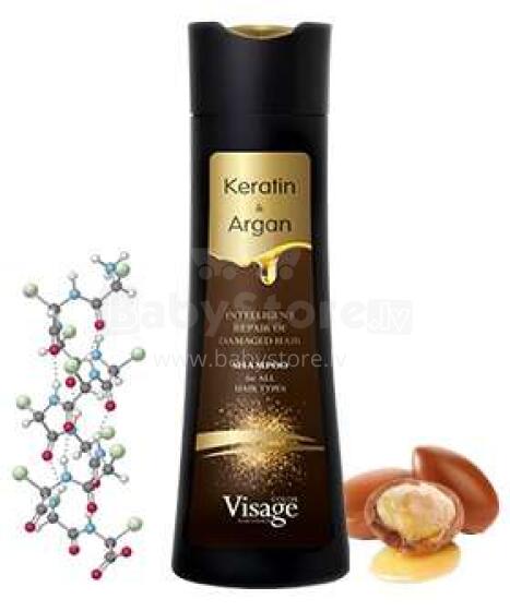 Šamp.Visage Kerat.Argans 400ml
