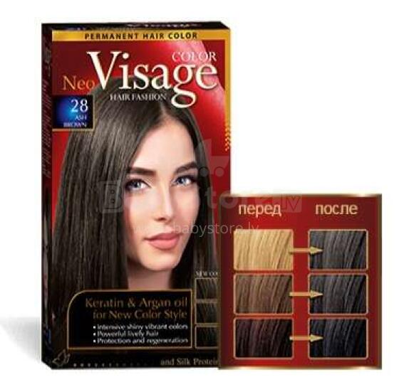 Matu krāsa Visage 28 Ash Brown
