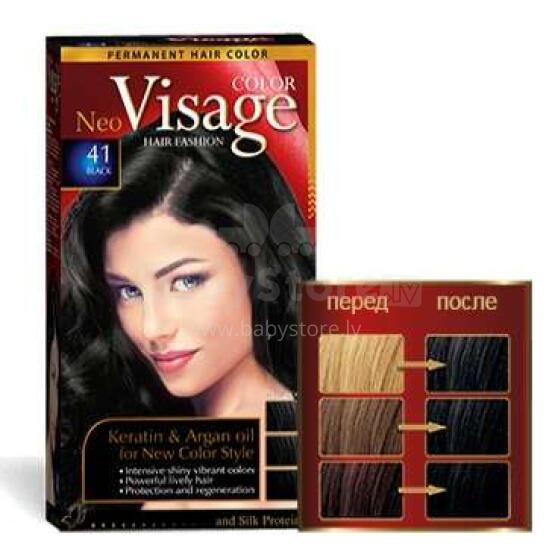 Hair Color Visage 41 Black