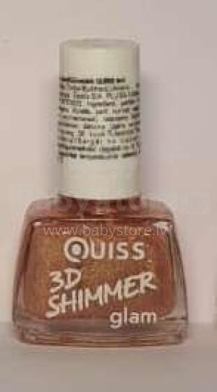 Лак Quiss 3D Shimmer Glam 6мл №04