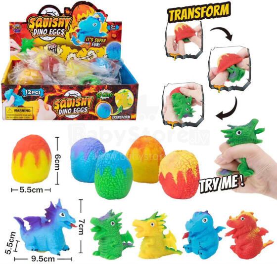 GNIOTEK A DINOSAUR ROLLED OUT OF AN EGG
