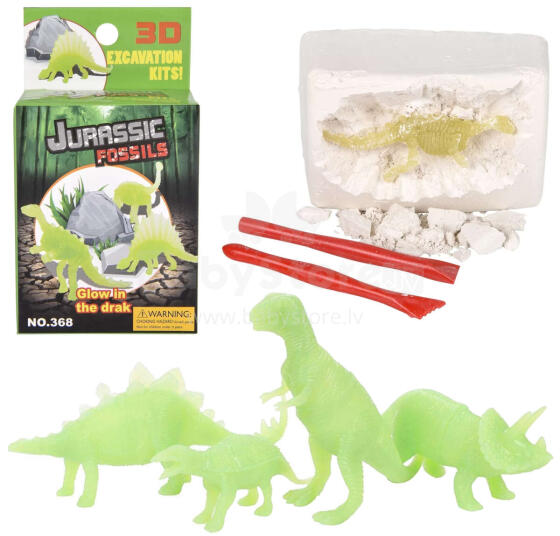 Luminescent Dinosaur Excavations