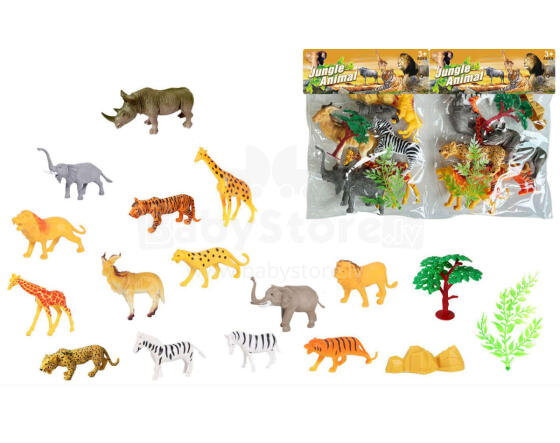 ZWIERZĘTA ZOO 7 SZTUK