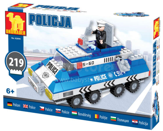 KLOCKI POLICJA 219 ELEMENTÓW