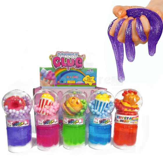 MASA MAGICZNA SLIME Z GNIOTKIEM SQUISHY