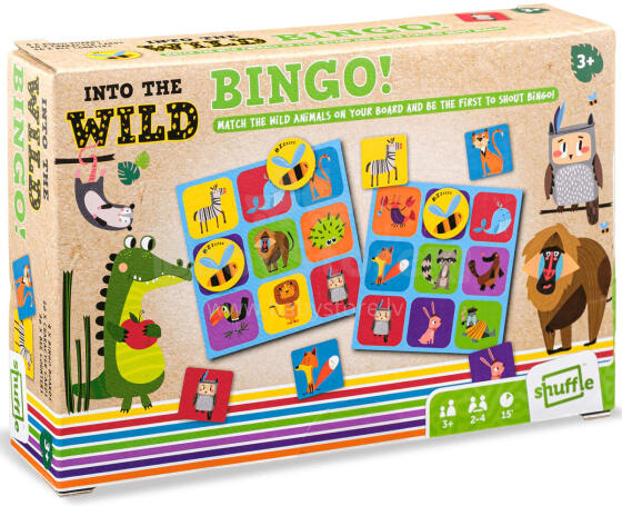 GRA BINGO DZIKIE ZWIERZĘTA