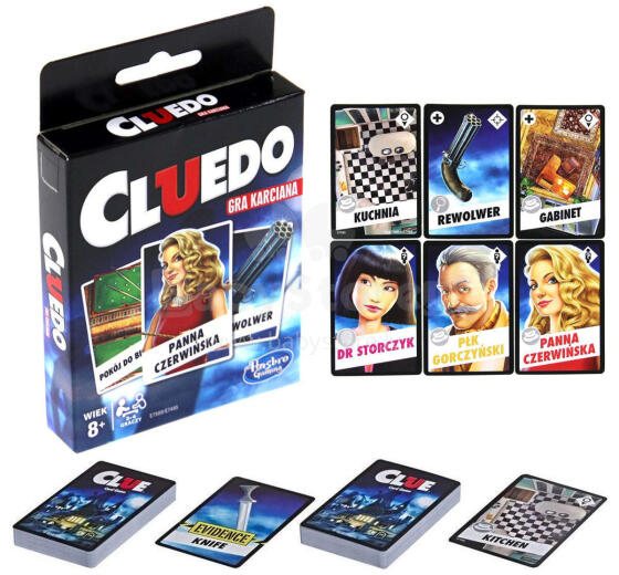 GRA KARCIANA CLUEDO