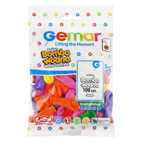 BALONY WODNE BOMBY 100 SZTUK