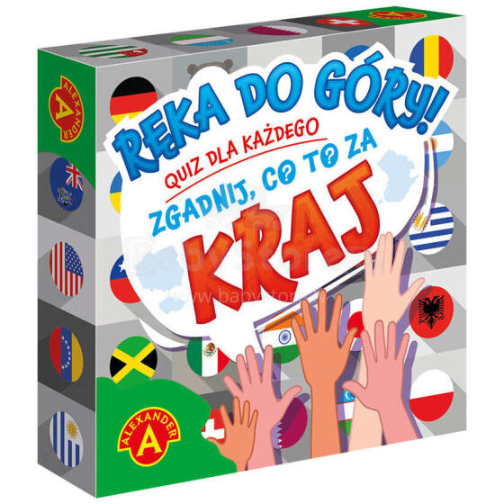 GRA QUIZ RĘKA DO GÓRY KRAJ