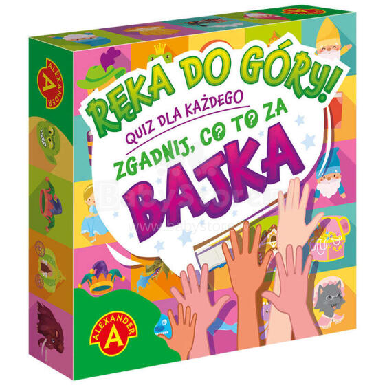 GRA QUIZ RĘKA DO GÓRY BAJKA
