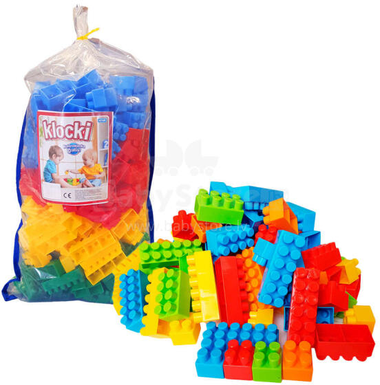 KLOCKI PLASTIKOWE 300 ELEMENTÓW