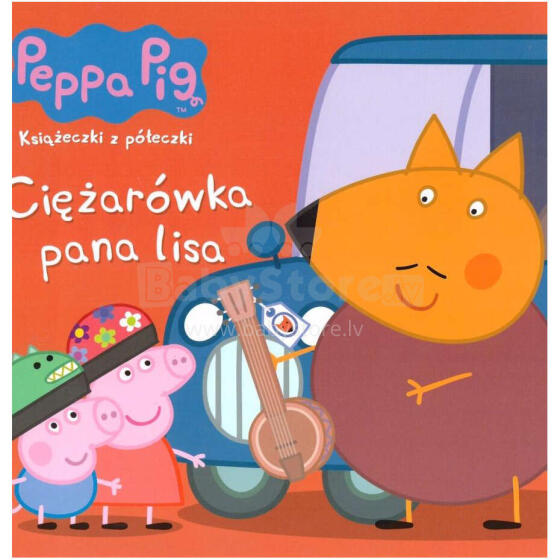 KSIĄŻECZKA ŚWINKA PEPPA CIĘŻARÓWKA LISA