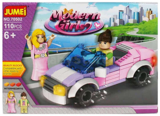 KLOCKI MODERN GIRL - 110 ELEMENTÓW