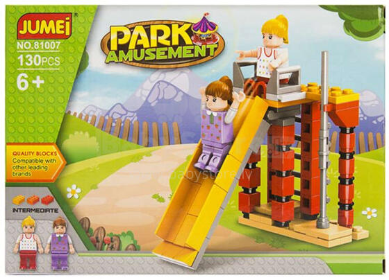 KLOCKI PARK ROZRYWKI 81007 - 130 ELEMENT