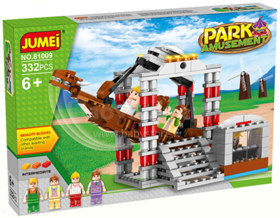 KLOCKI PARK ROZRYWKI 81009 - 332 ELEMENT