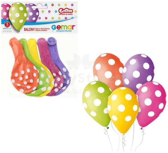 BALON GROCHY 5 SZTUK