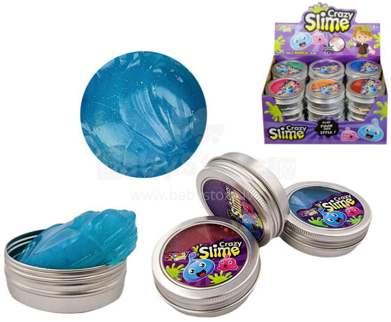 MASA MAGICZNA SLIME W METALOWEJ PUSZCE
