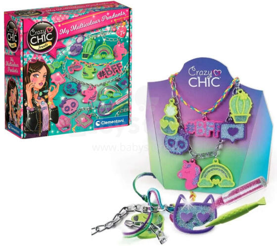 CRAZY CHIC KOLOROWE CHARMSY