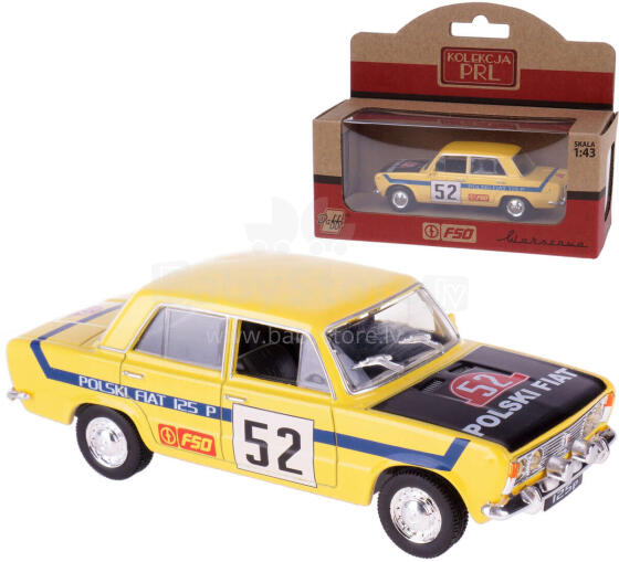 KOLEKCJA PRL FIAT 125P RALLY 1:43
