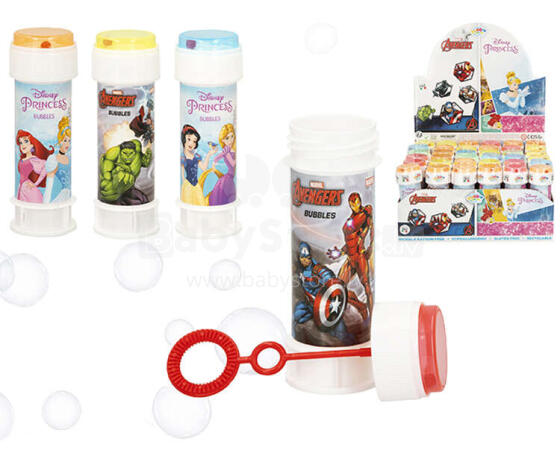 BAŃKI MYDLANE KSIĘŻNICZKI/AVENGERS 60ml