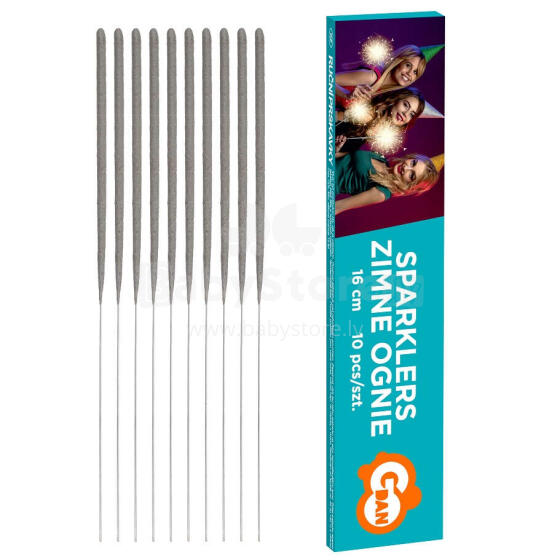 ZIMNE OGNIE 16cm 10 SZTUK