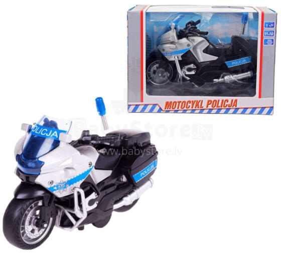 MOTOCYKL POLICJA ŚWIATŁO DŹWIĘK