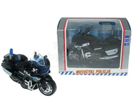 MOTOCYKL POLICYJNY ŚWIATŁO I DŹWIĘK