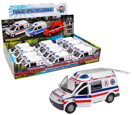 AUTO KARETKA POGOTOWIA AMBULANS DŹWIĘK