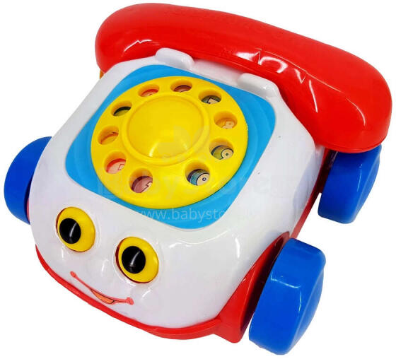 TELEFON NA KÓŁKACH DO CIĄGNIĘCIA