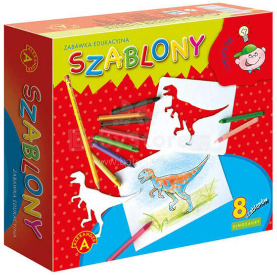 SZABLONY DINOZAURY