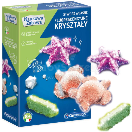 STWÓRZ WŁASNE FLUORESCENCYJNE KRYSZTAŁY