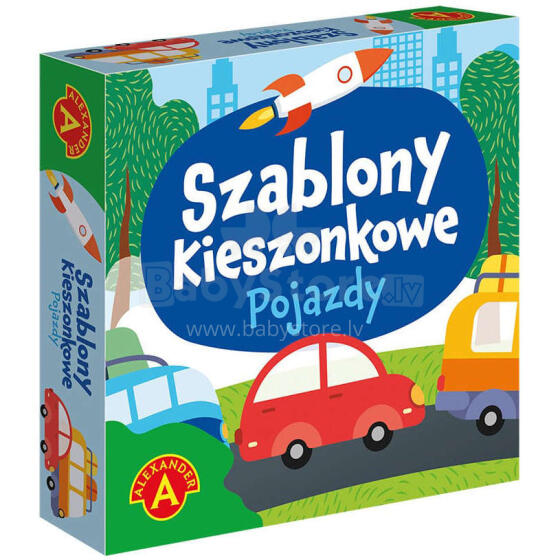 SZABLONY KIESZONKOWE POJAZDY