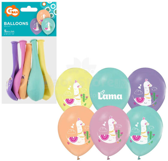 BALONY LAMY 5 SZTUK