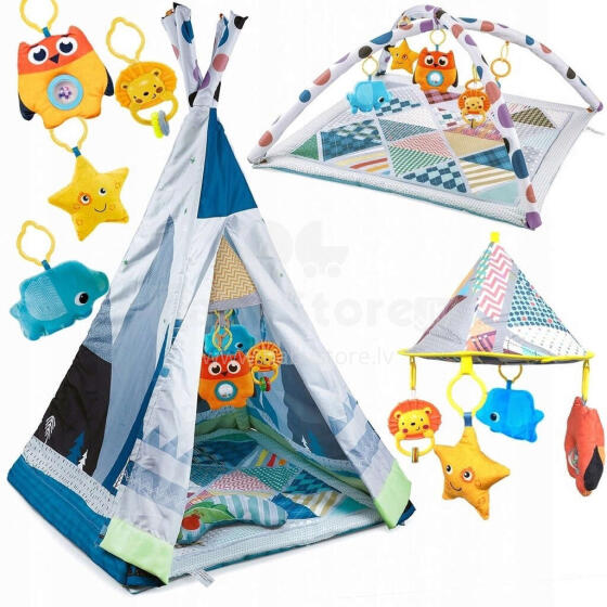 MATA EDUKACYJNA - NAMIOT TIPI 2w1