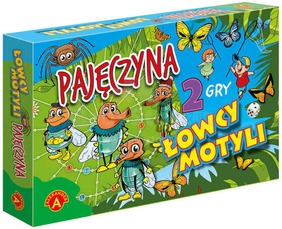 GRA PAJĘCZYNA, ŁOWCA MOTYLI
