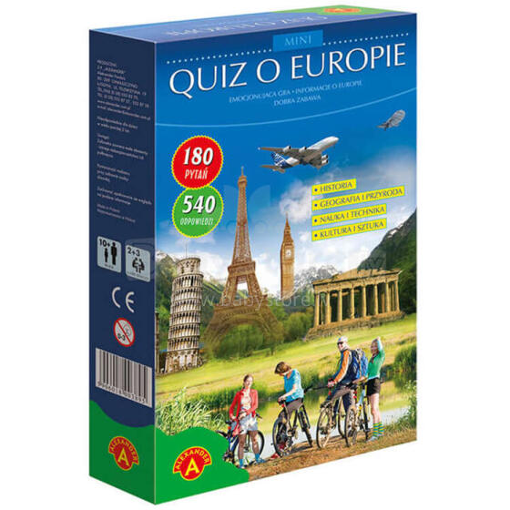 GRA QUIZ O EUROPIE MINI