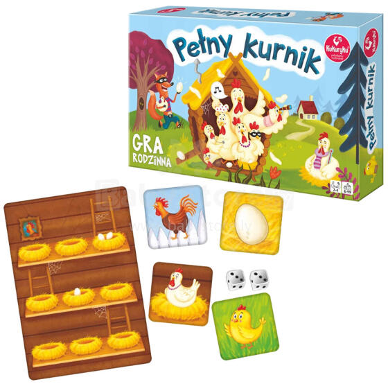 GRA PLANSZOWA PEŁNY KURNIK