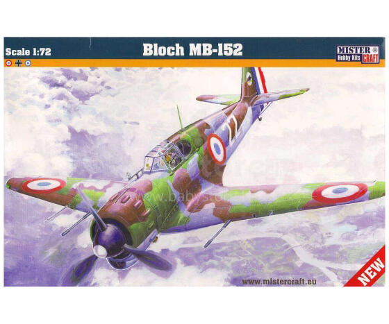 SAMOLOT MODEL Bloch MB-152 1:72