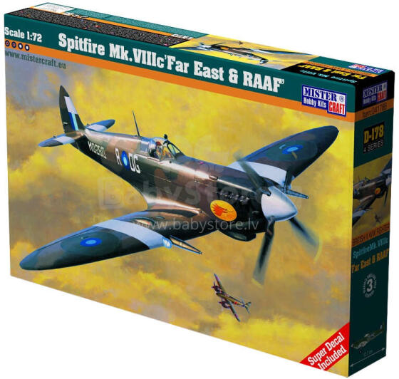 SAMOLOT MODEL Spitfire Mk.VIIIC RAF 1:72