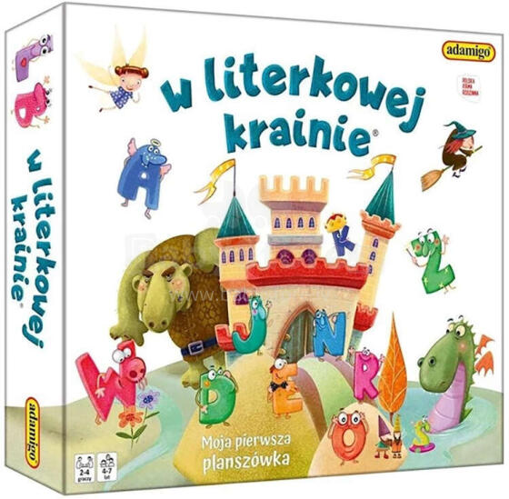 GRA PLANSZOWA W LITERKOWEJ KRAINIE