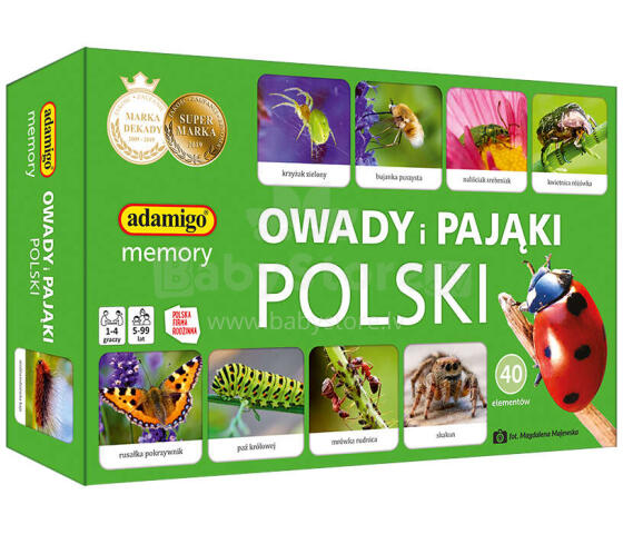 OWADY I PAJĄKI POLSKI - MEMORY