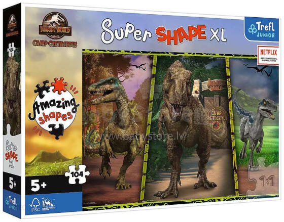 DINOZAURY JURASSIC WORLD *104* XL