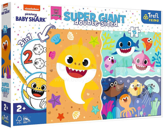 MAŁY REKIN BABY SHARK 15 GIANT
