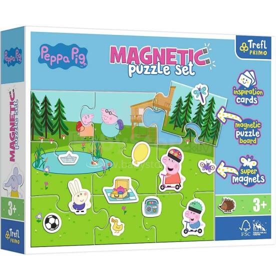 ŚWINKA PEPPA PUZZLE MAGNETYCZNE
