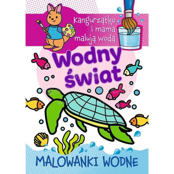 KANGURZĄTKO MALOWANKI WODNE -WODNY ŚWIAT