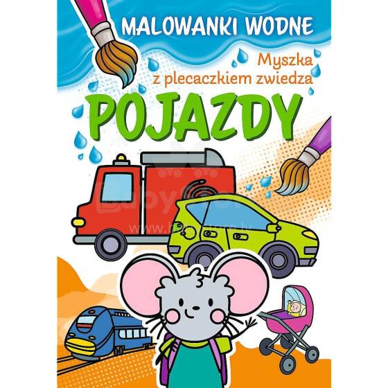 MYSZKA KOLOROWANKI WODNE - POJAZDY