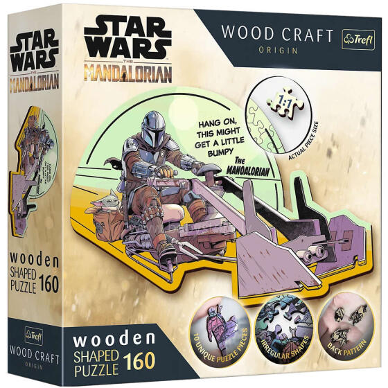 PUZZLE DREWNIANE MANDALORIAN *160*
